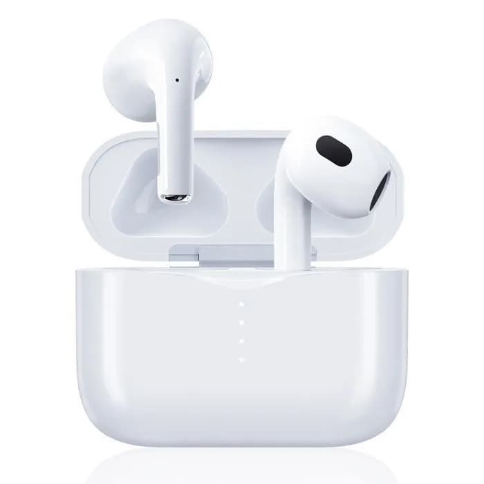 VEATOOL Écouteur sans Fil Son Stéréo 14mm Oreillette Bluetooth 5.3 Réduction du Bruit ENC 40H d'Autonomie IPX6 Blanc 2,5g Léger