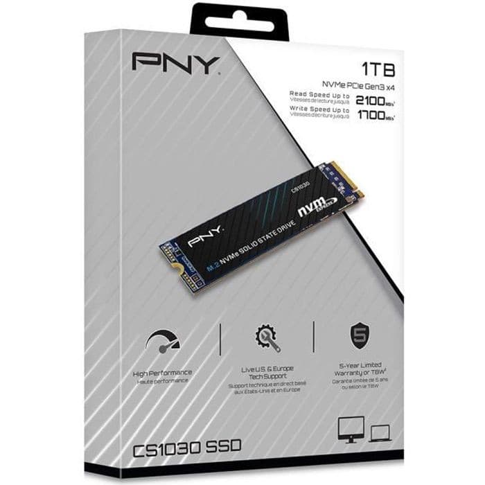 PNY CS1030 1 To SSD M.2 NVMe PCIe Gen3