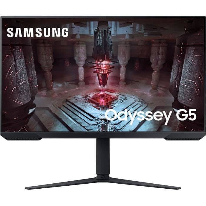 🎮 Écran PC gaming Samsung Odyssey G5 S32CG510EU - 32 pouces WQHD, Dalle VA, 165 Hz, FreeSync Premium