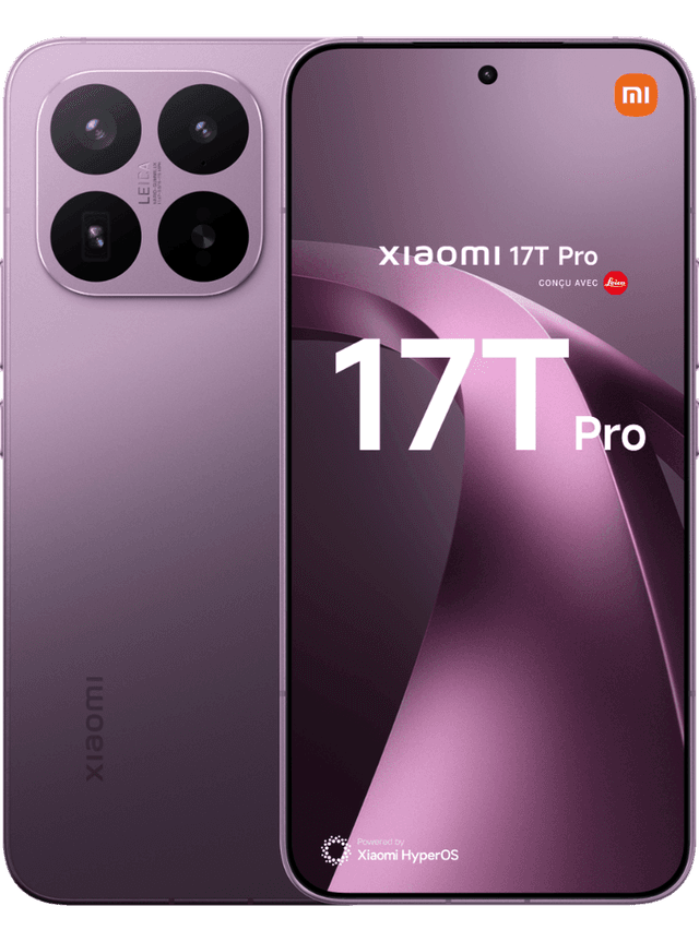 [Clients Red By SFR] Smartphone 6,83" Xiaomi 17T PRO 5G - 512 Go (Via 100€ d'ODR et 100€ Bonus reprise)