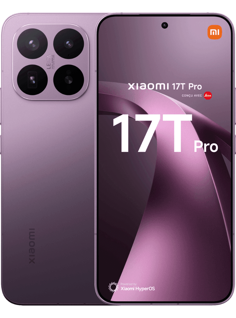 [Clients Red By SFR] Smartphone 6,83" Xiaomi 17T PRO 5G - 512 Go (Via 100€ d'ODR et 100€ Bonus reprise)