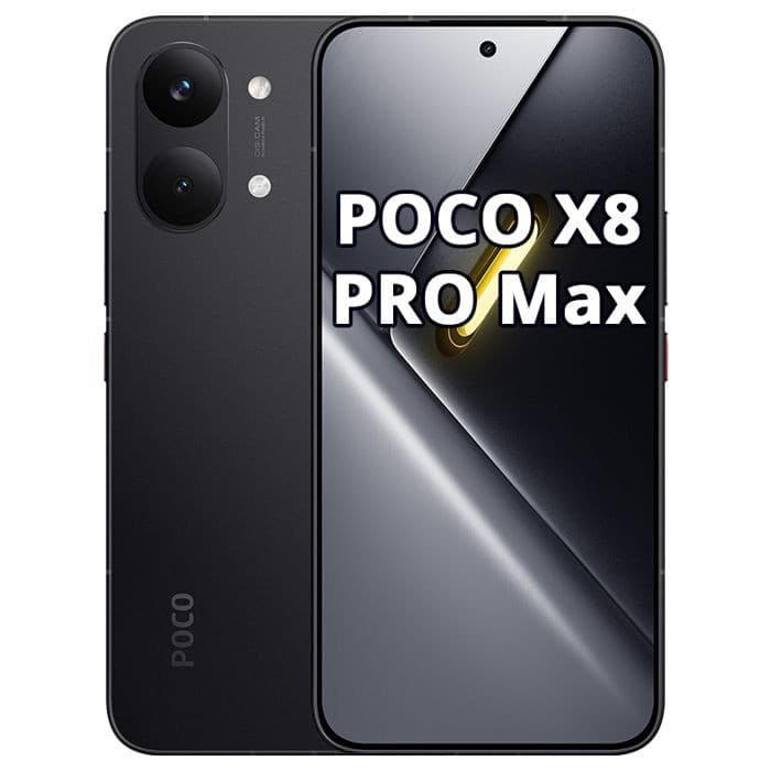 Code promo - Smartphone POCO X8 Pro Max 5G 6.83" - 12 Go + 256 Go, Dimensity 9500s, AMOLED 120Hz, Batterie 8500 mAh (272.39€ via Paypal)