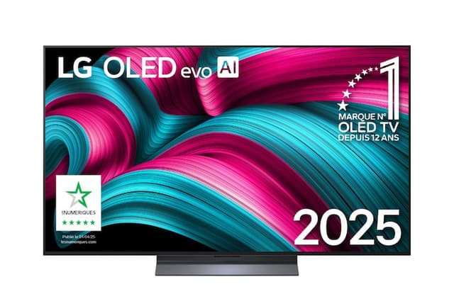 [Macif] TV 55" Oled LG 55C5 (2025) - 4K UHD, Dolby Atmos et Dolby Vision, 144Hz, Smart TV