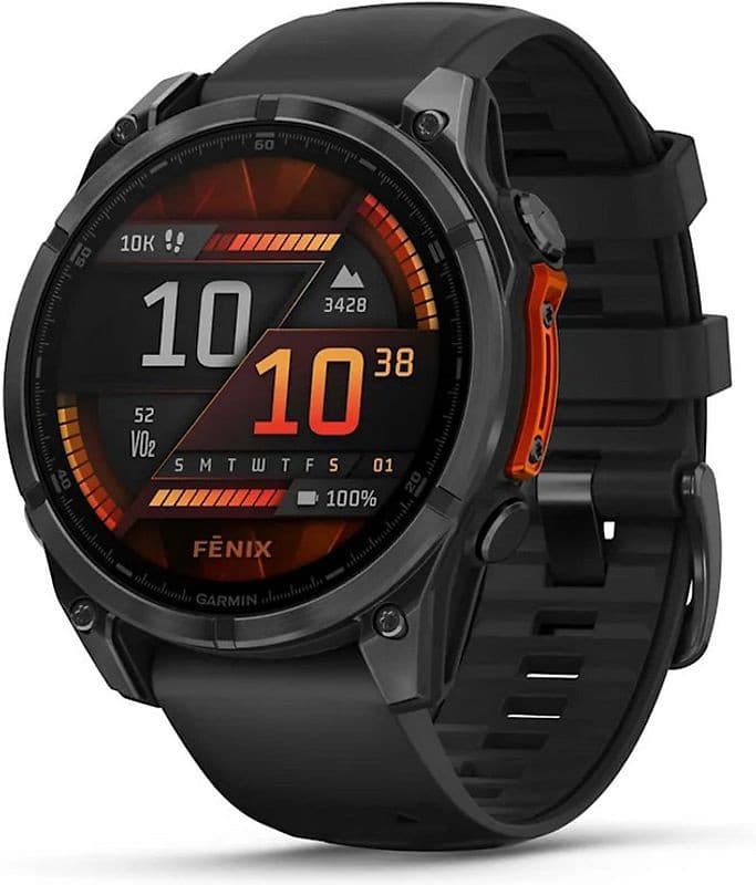 Garmin Fenix 8 AMOLED – Montre GPS Multisports 47 mm
