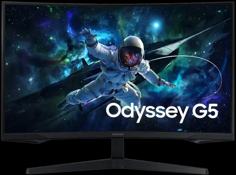 Écran PC Incurvé 27" Samsung Odyssey G5 LS27CG552EUXEN - QHD, 165 Hz, 1 ms, HDR10