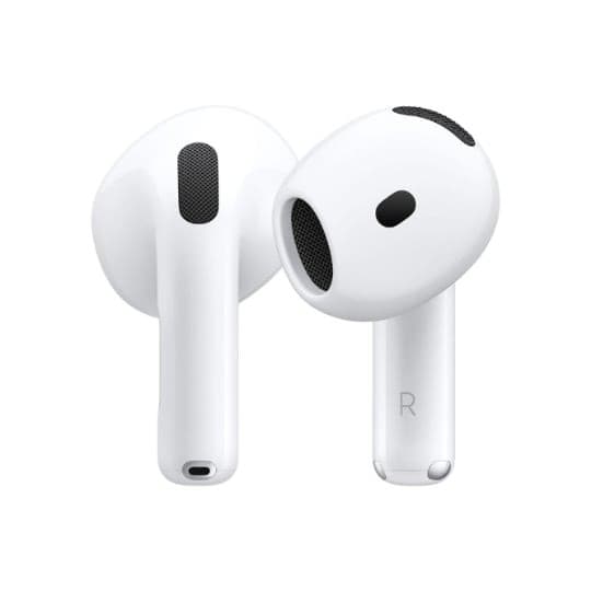 Écouteurs Apple AirPods 4 (MXP63ZM/A) : jusqu'à 30 heures d'autonomie et son spatial immersif