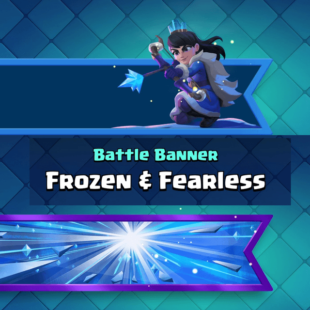 Code promo - Double Bannière Princesse Evo Gratuite sur Clash Royale (Dématérialisé)