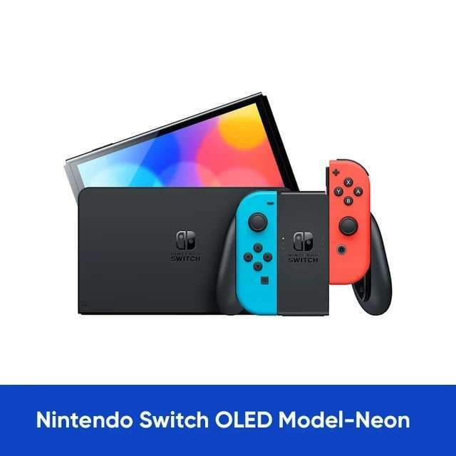 Console Nintendo Switch OLED Import - Blanc ou Néon (Entrepôt EU)