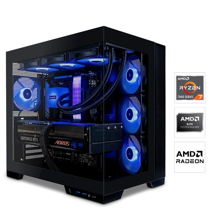 PC Gamer performant : AMD Ryzen 7 7800X3D, RX 9070 XT, 32 Go DDR5