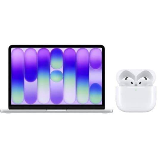 Pack MacBook Neo 13'' A18 Pro + AirPods 4 - 8 Go, 256 Go SSD