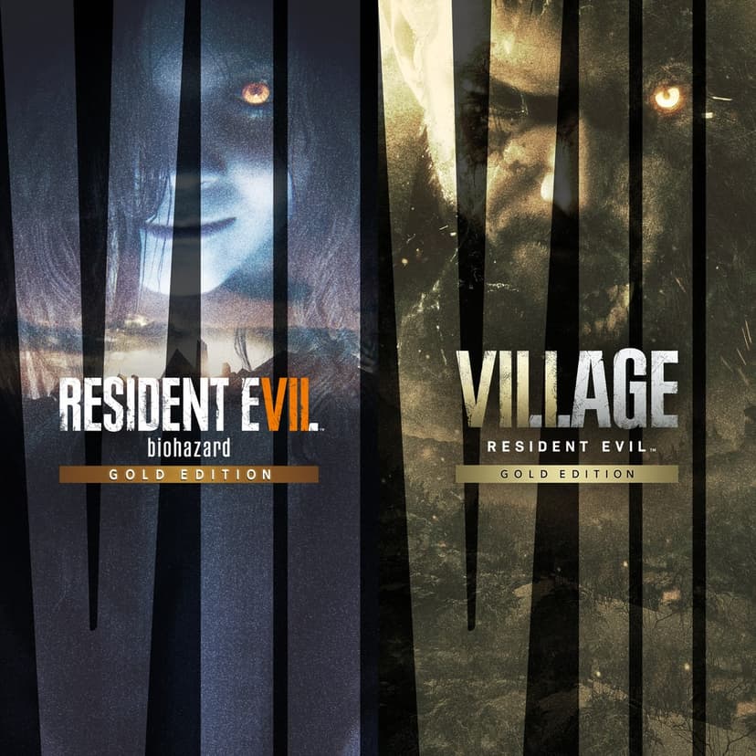 Bundle Resident Evil 7 Gold Edition + Village Gold Edition sur PS4 et PS5 (Dématérialisé)