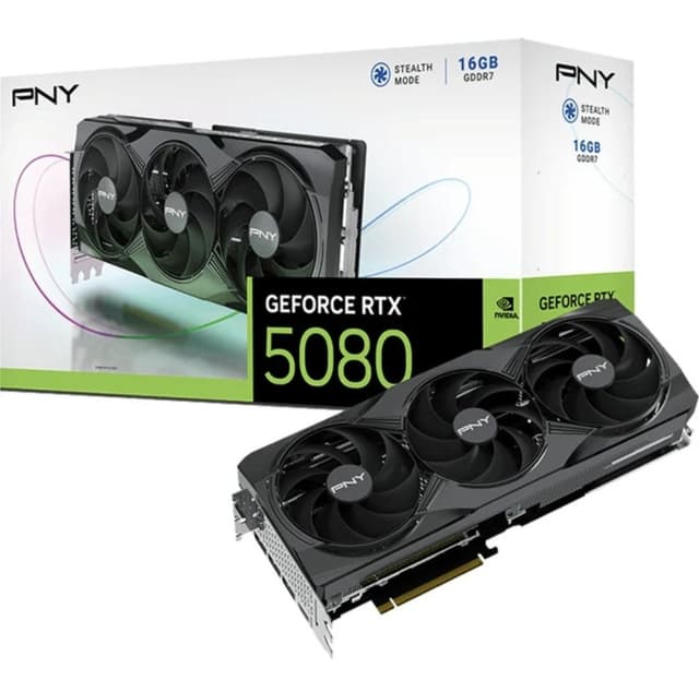 Carte graphique PNY GeForce RTX 5080 et Pragmata