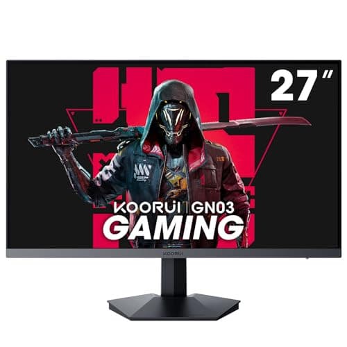 Moniteur Gaming KOORUI 27" - QHD, 170Hz, 1ms, Adaptive Sync