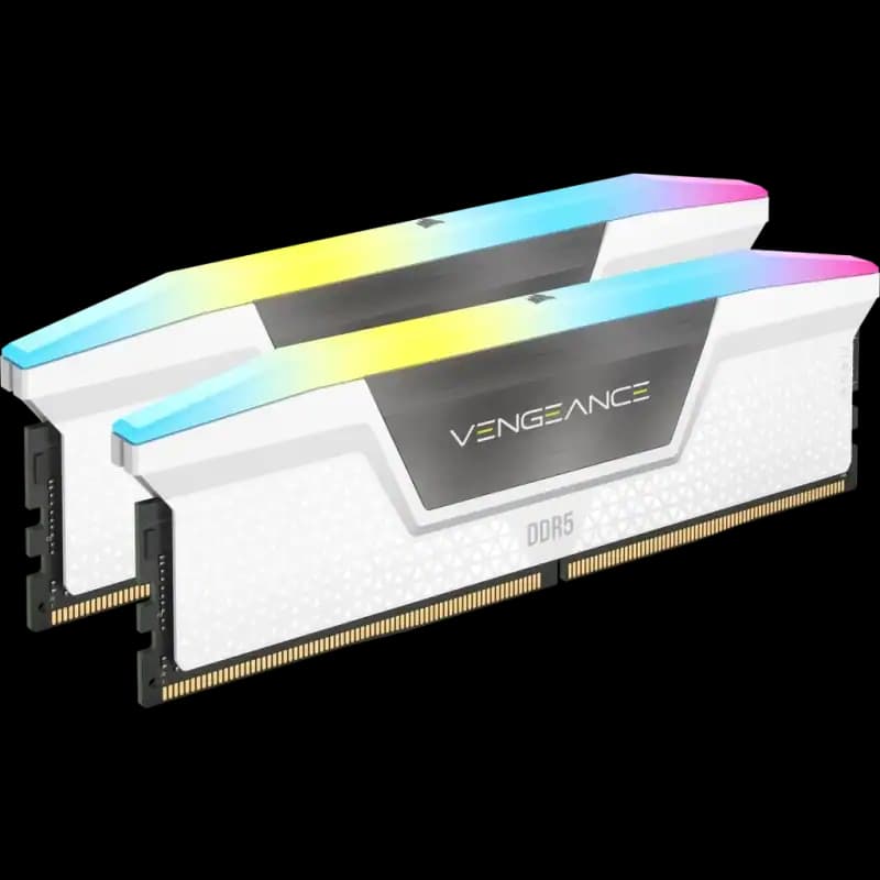 Mise à niveau mémoire innovante Corsair Vengeance RGB - DDR5, 32 Go (2 x 16Go), Hautes Performances