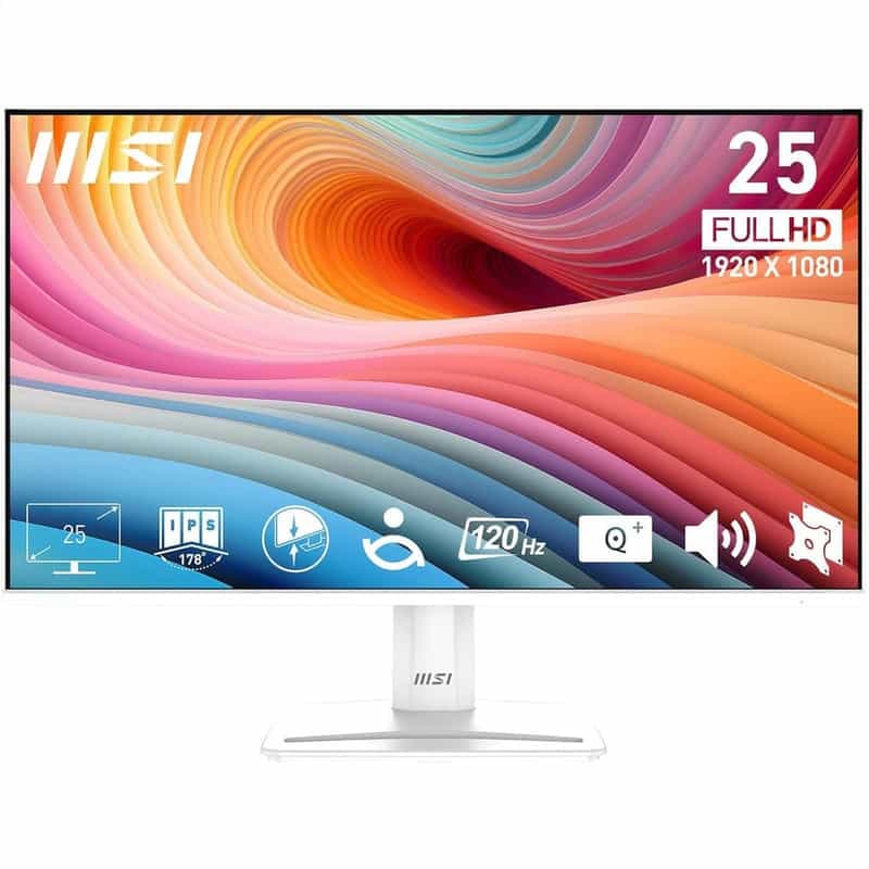 Écran PC MSI Pro MP251W E2 - 24.5" IPS FullHD 120Hz