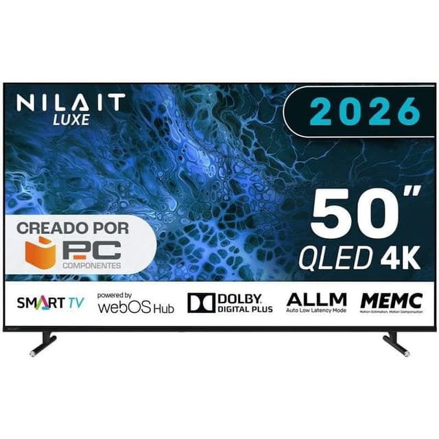 TV Nilait QLED 50UD8004SWOS 50'' 4K UHD 60Hz Smart TV WebOS