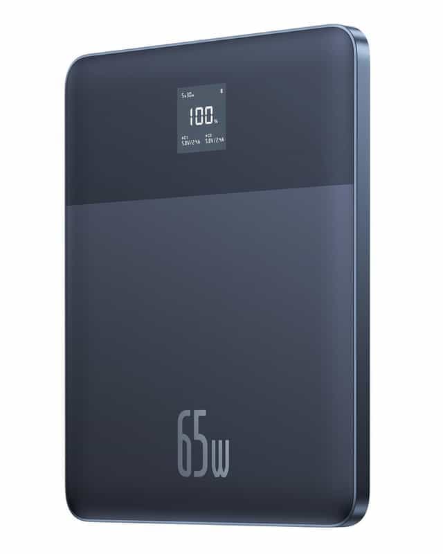 🚀 Batterie Externe BASEUS 65W Ultra Mince - 12000 mAh, Contrôle par Appli, Charge Rapide ⚡ (Avec Coupon Exclusif)