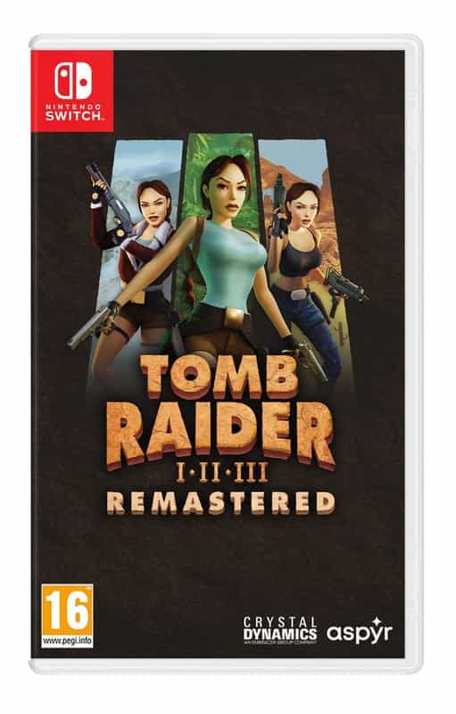 Tomb Raider I - II - III Remastered sur Nintendo Switch