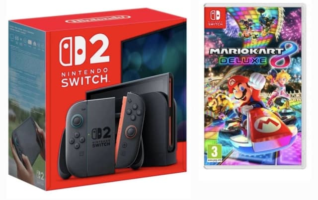 Promotion : Console Nintendo Switch 2 + Jeu Mario au choix