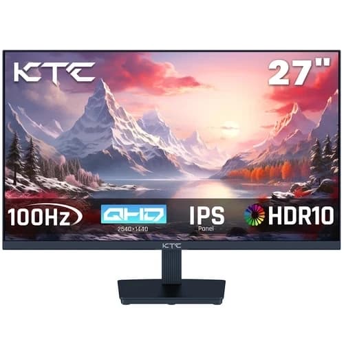 Écran PC Gamer 27" KTC H27T27 - QHD 2560x1440, 100 Hz, HDR10, 1 ms de temps de réponse ⚡️🎮