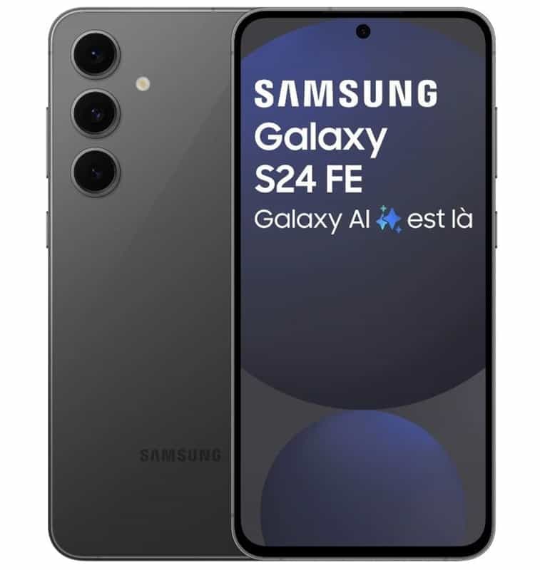 Découvrez le Smartphone Samsung Galaxy S24 FE de 6,7 pouces - 128 Go, Choix de Coloris Variés