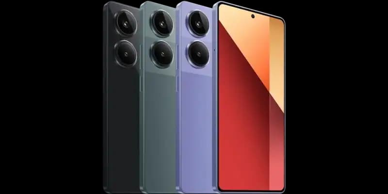 Smartphone Redmi Note 13 Pro noir - 12 Go RAM, 512 Go, charge turbo 67 W