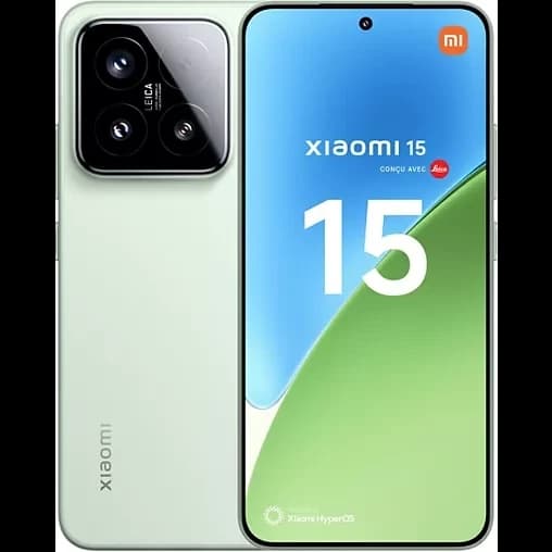 Smartphone Xiaomi 15 512 Go 6,3'' - Vert avec 100€ de bonus reprise