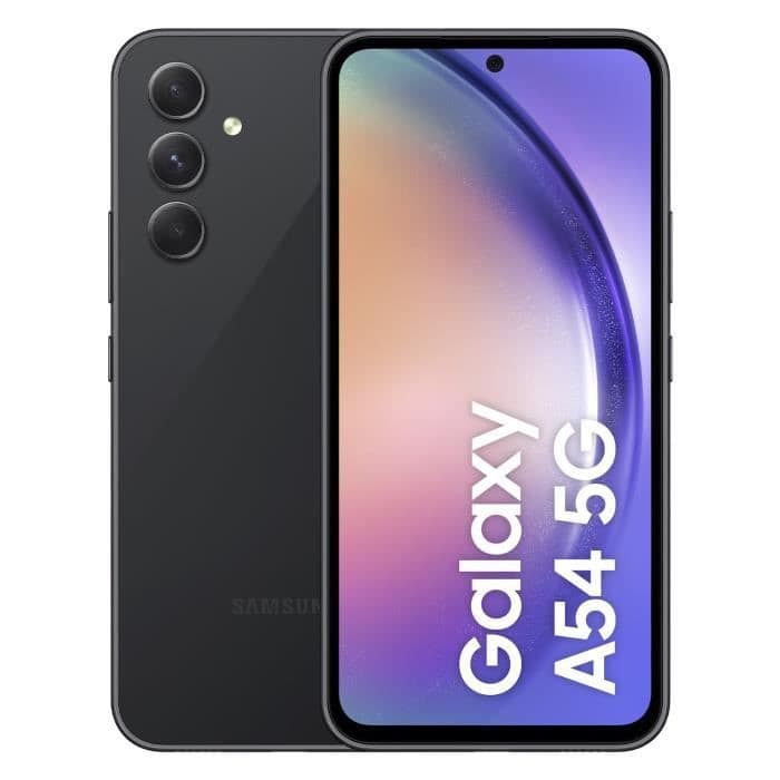 Samsung Galaxy A54 5G : Écran 6.4" Super AMOLED, 8 Go RAM, 128 Go Stockage