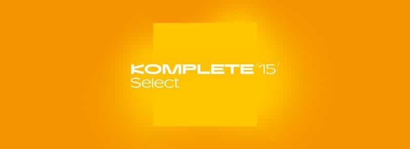 Obtenez gratuitement le pack Komplete 15 Select de Native Instruments