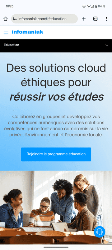 Offre Étudiants Spéciale: Suite Infomaniak + Hébergement Web 250 Go ! 🎓