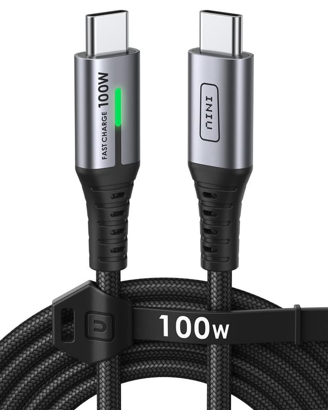 Câble USB C Iniu - 2m, 100W, 5A
