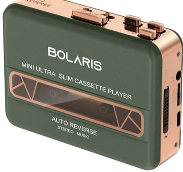 Découvrez le Baladeur Cassette Bolaris Kobe - Auto-reverse 🎶