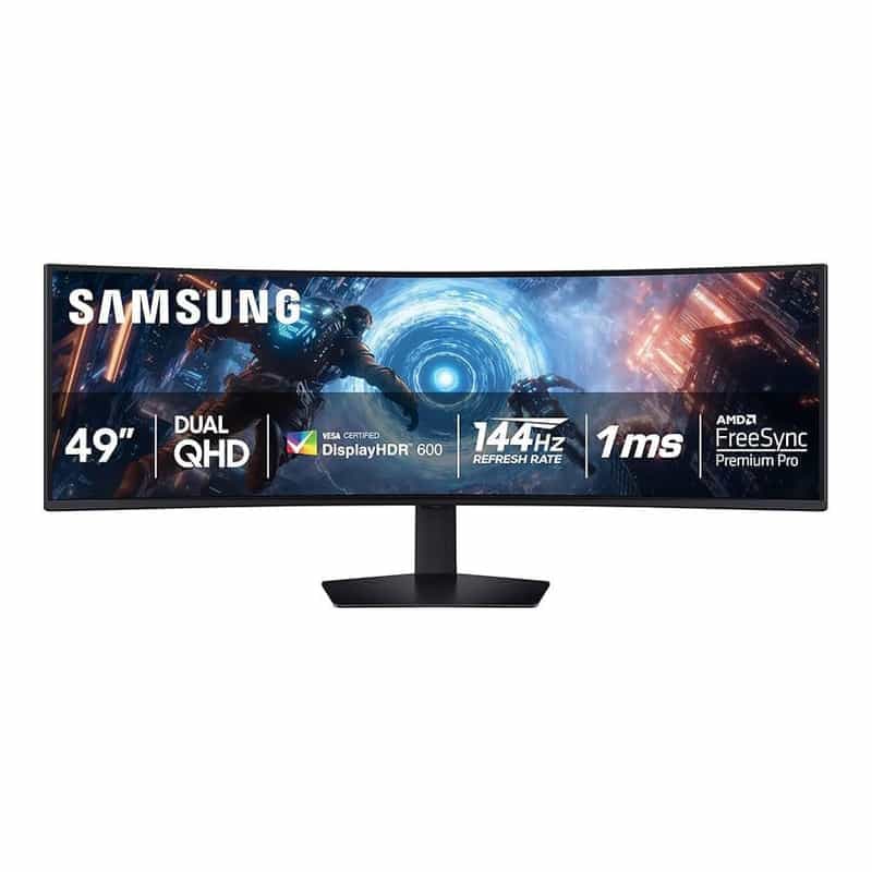 Code promo - Ecran PC 49" Samsung Odyssey G9 G91F - incurvé, VA, 5120 x 1440 + SSD 500Go offert (Frontaliers Suisse)