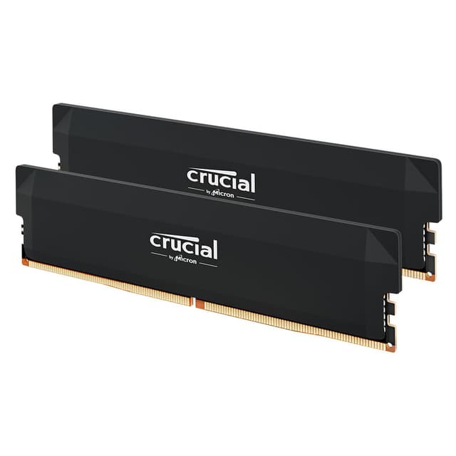 kit de RAM Crucial Pro DDR5 RAM 32 Go 6000MHz CL36 - (2x16GB)