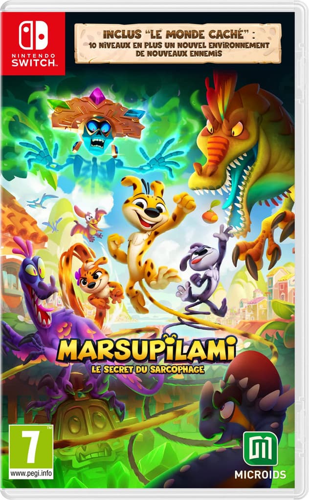 Marsupilami : Le Secret du Sarcophage sur Nintendo Switch 1|2