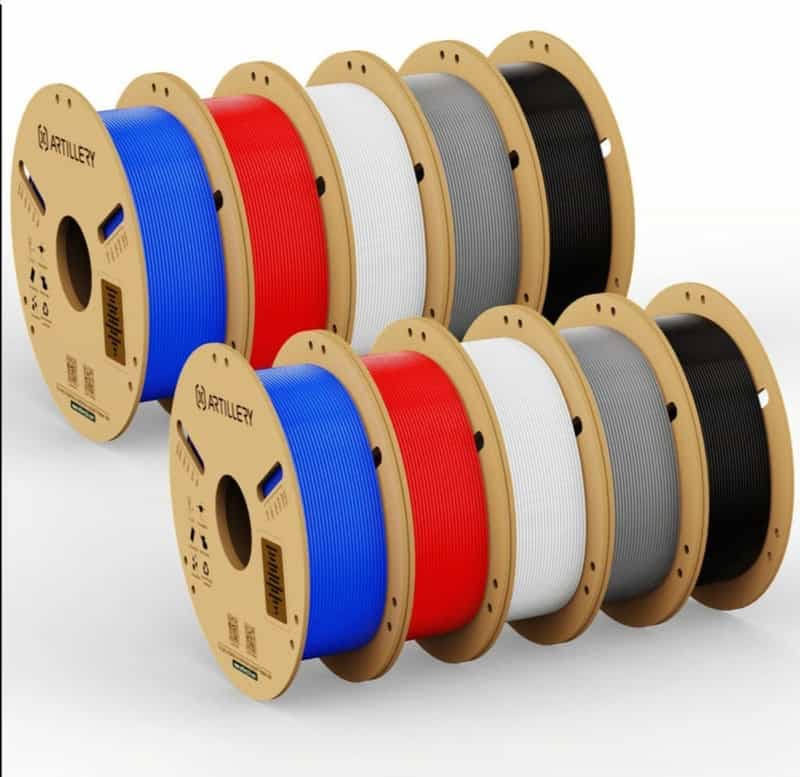Pack de Filament PLA pour Imprimante 3D 1,75mm - Lot de 10 kg