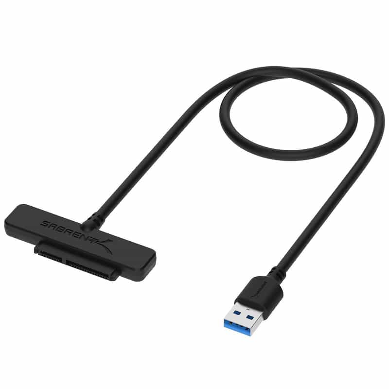 Code promo - Adaptateur USB 3.2 vers SATA SABRENT pour HDD/SSD 2.5" avec UASP, Trim et Smart