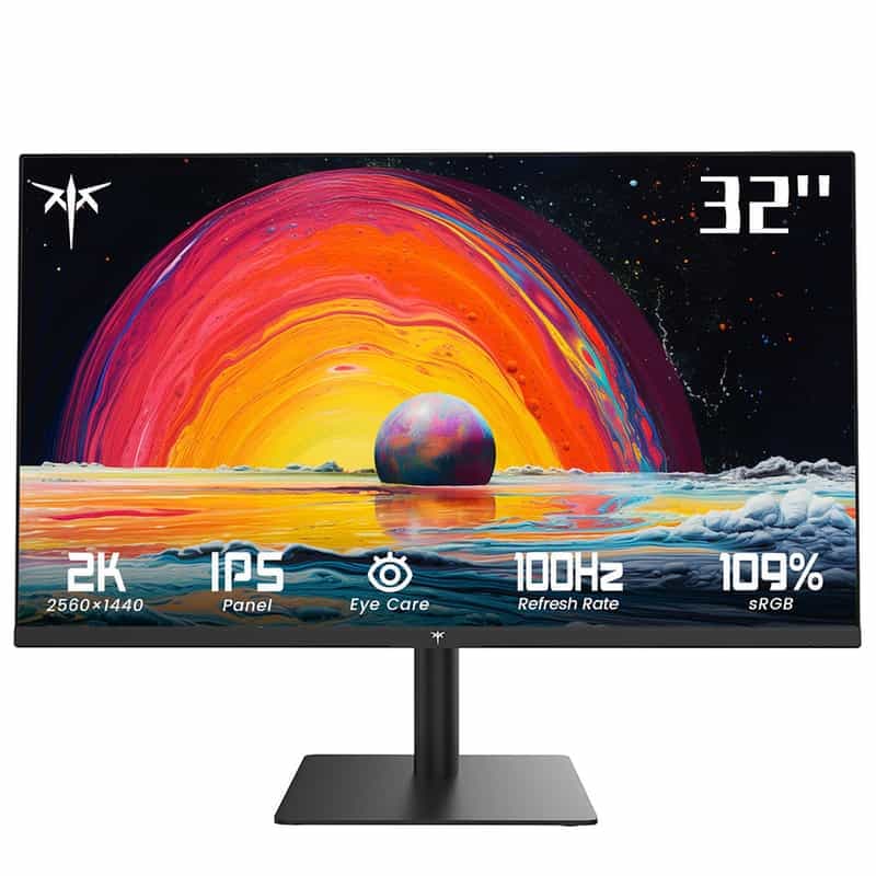 Code promo - Écran PC 32" KTC H32T13 - IPS, 2560x1440, 100 Hz, FreeSync, Entrepôt EU