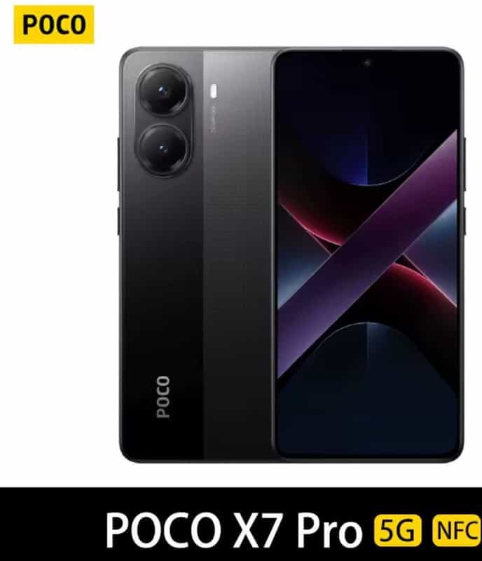 📱 Smartphone Poco X7 pro - 256Go de stockage, 8Go de Ram