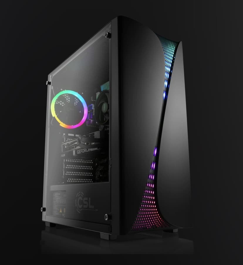 PC gamer CSL Sprint 5593 : Ryzen 5 5500 + RTX 5060 à 589€