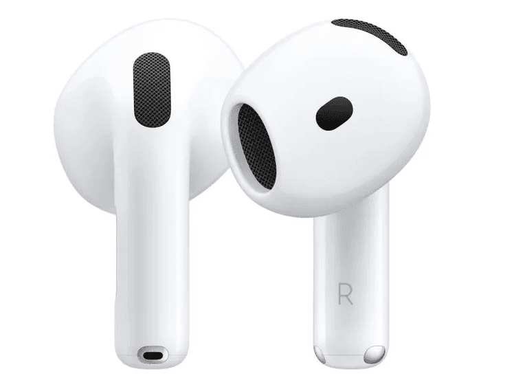 Code promo - Apple AirPods 4 : Écouteurs sans fil avec audio spatial et autonomie prolongée
