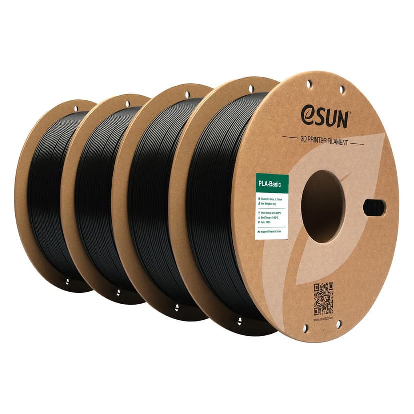 Filament eSUN PLA 1.75mm - 4Kg, idéal pour l'impression 3D rapide