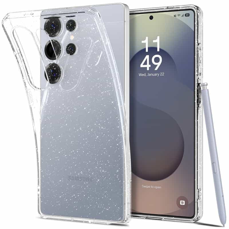 Coque Spigen Samsung Galaxy S25 Ultra - Crystal Quartz Liquid à prix réduit