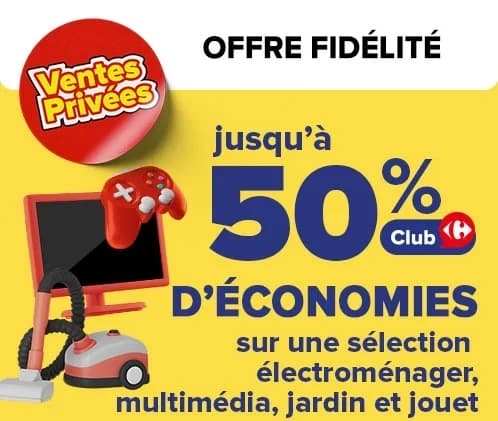 Promotion exclusive : jusqu'à 50% de réduction sur une sélection d'articles