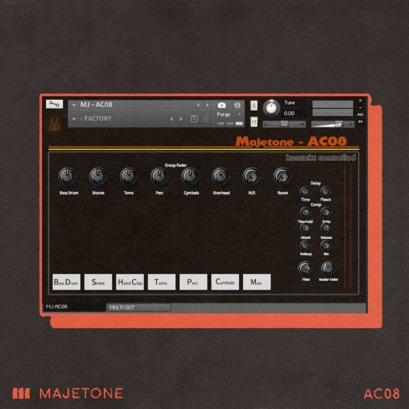 Découvrez le Plugin VST AC08 de Majetone