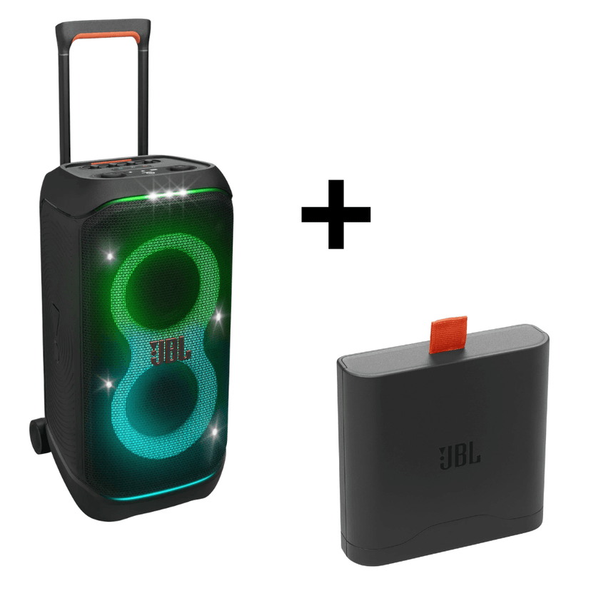 Code promo - Enceinte JBL PartyBox Stage 320 + Batterie supplémentaire officielle JBL 400 (+30€ en chèque cadeaux pour les adhérents) - retrait magasin