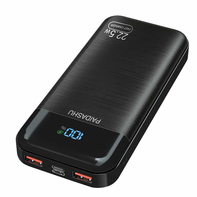 Power Bank Paidashu - Grande Capacité 27000mAh 🔋