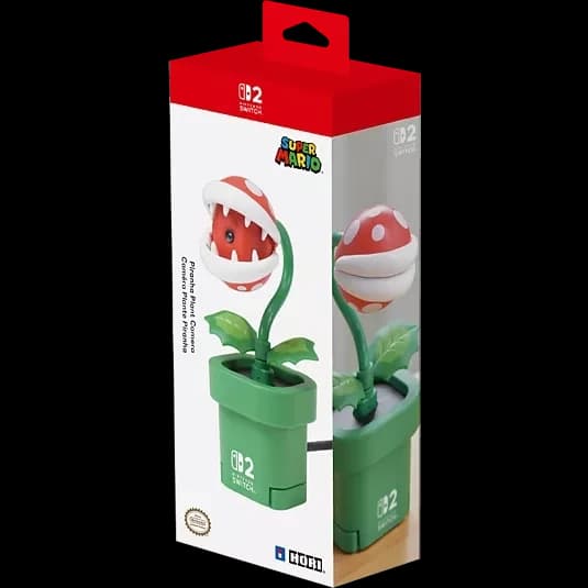 Caméra Plante Piranha pour Nintendo Switch 2