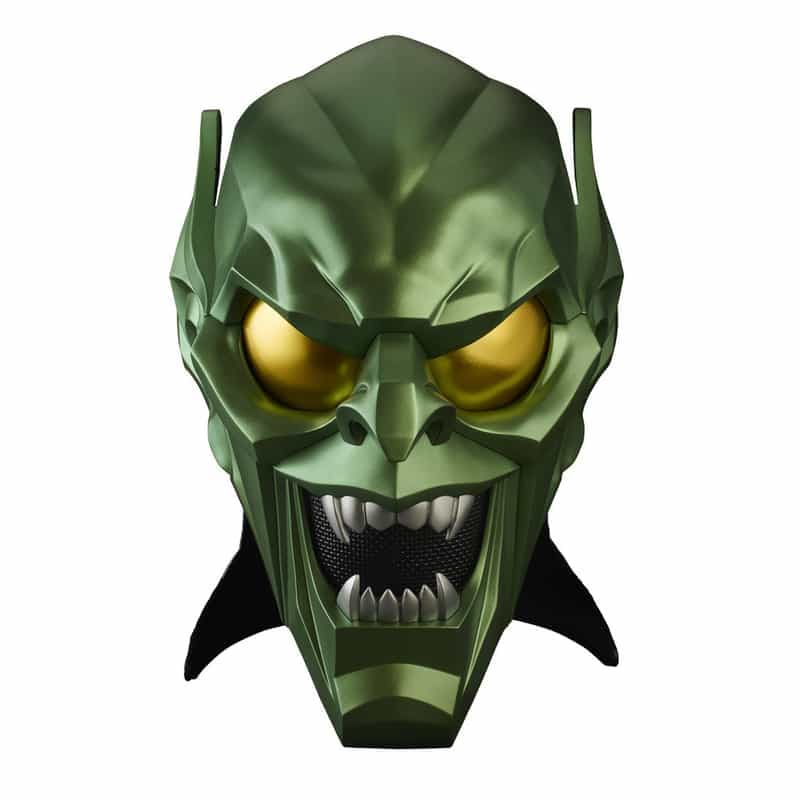 Casque de Cosplay Bouffon Vert Premium - Marvel Legend Series No Way Home