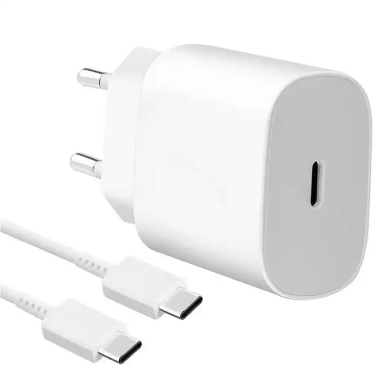 Chargeur Secteur Samsung 25W avec Câble USB-C Inclus